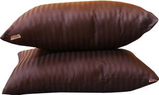 JDX 18002-2-16x24 Polyester Fibre Solid Sleeping Pillow Pack of 2