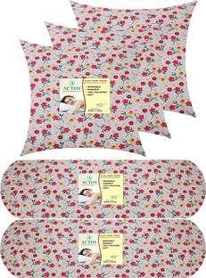 ACTOS Microfibre Bolster Pack of 5 Floral