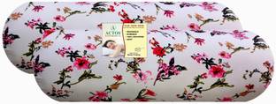 ACTOS Microfibre Bolster Pack of 2 Floral