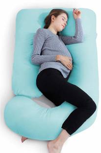 मॉम मून Upgrade Model Of Pregnancy Pillow माइक्रोफाइबर ठोस प्रेगनेंसी पिलो 1 का पैक