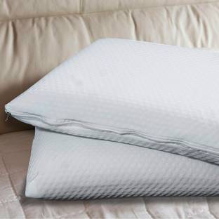 Cozymate Memory Foam Polka Sleeping Pillow Pack of 2