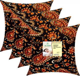 ACTOS Microfibre Cushion Pack of 4 Floral
