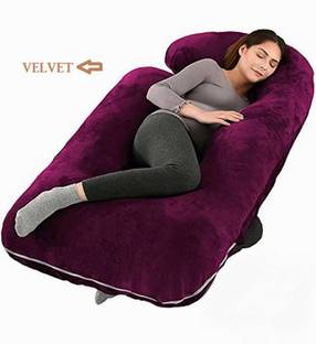 PillowHubs Polyester Fibre, Microfibre Solid Pregnancy Pillow Pack of 1
