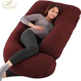 Cashmera Upgrade Model Microfibre Solid Pregnancy Pillow Pack of 1