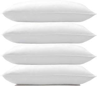 ERANC Cotton Sleeping Pillow Pack of 4 Solid LUXURY