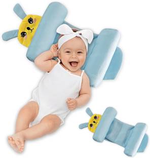 Synlark Polyester Fibre Baby Pillow Pack of 1 Animals Baby Neck Pillow