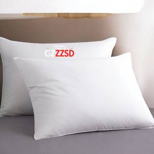 GZZZSD Microfibre Solid Sleeping Pillow Pack of 2