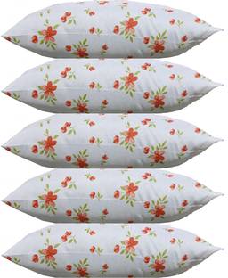 Swikon star Microfibre Floral Sleeping Pillow Pack of 5