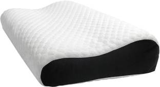Pratyaksh Memory Foam Orthopaedic Pillow Pack of 1 Geometric Anti-Snoring Neck Pillow