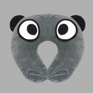 Juzzii Zero Month Plus New Born Baby Neck Support Pillow for Head (0-12 Months) Microfibre Toons & Characters Travel Pillow Pack of 1