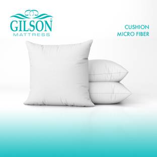 Gilson Microfibre Cushion Pack of 3 Solid 12 x 12 Inch