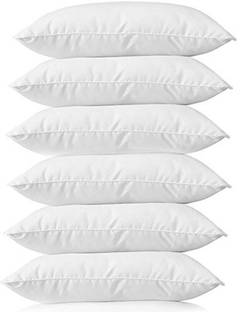YPOLOIPO LUXURY Microfibre Solid Sleeping Pillow Pack of 6