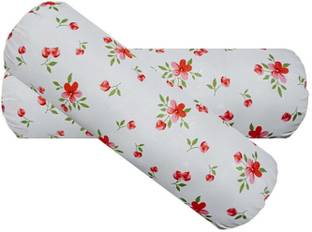 PALVIT Microfibre Bolster Pack of 2 Abstract