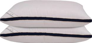SPRINGTEK Microfibre Solid Sleeping Pillow Pack of 2