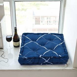 Flipkart SmartBuy Microfibre Geometric Chair Pad Pack of 1