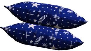 Swikon star Microfibre Abstract Sleeping Pillow Pack of 2
