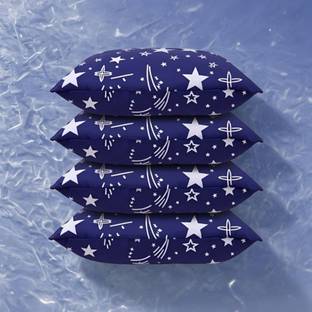 SOFT SNOOZE Microfibre Sleeping Pillow Pack of 4 Abstract Luxury