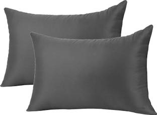 VLYSIUM PERFECT SLEEPER Polyester Fibre Lumbar Pillow Pack of 2 Solid Hotel quality Soft and Lightweight 16x24 Inch (41x61 cm) Sleeping Pillows