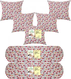 ACTOS Microfibre Bolster Pack of 7 Floral