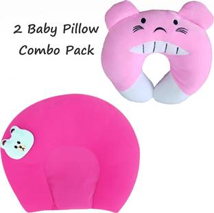 MARQUEONN Mustard Seeds Soft U shape Red or Panda Camel Neck Baby Pillow