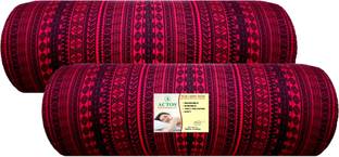 ACTOS Microfibre Bolster Pack of 2 Geometric Round
