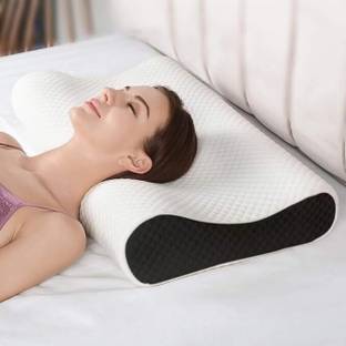 E-Callum Memory Foam Sleeping Pillow Pack of 1 Solid