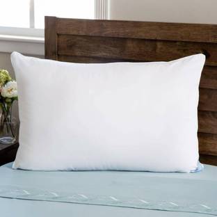 RACCOON Home Furnishing Microfibre Solid Sleeping Pillow Pack of 1