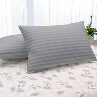 LA VERNE Microfibre Stripes Sleeping Pillow Pack of 2