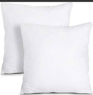 GREAT FOAM Polyester Fibre Cushion Pack of 2 Solid