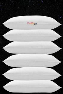 fulffystyl Cotton Sleeping Pillow Pack of 6 Abstract
