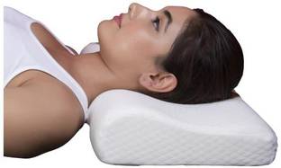 mede move Memory Foam Solid Orthopaedic Pillow Pack of 1