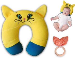 Synlark Cotton Smiley Baby Pillow Pack of 1