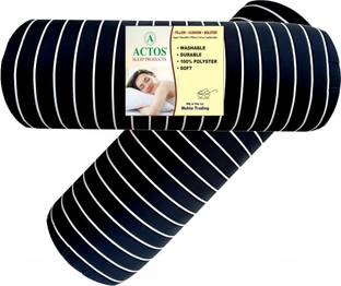 ACTOS Microfibre Bolster Pack of 2 Stripes