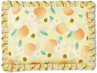 Oyo Baby Rai Pillow Baby Head Shaper Pillow, Rai Takiya, Mustard Seeds Floral, Nature Baby Pillow Pack of 1
