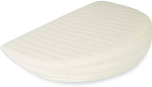Dormyo Junior Baby Crib Half Wedge Memory Foam Pillow for Acid Reflux Memory Foam Solid Baby Pillow Pack of 1