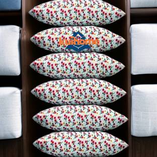 kuihome Microfiber Multicolor Pillow Microfibre Abstract Sleeping Pillow Pack of 6