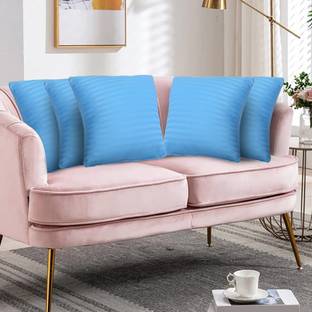 Flipkart SmartBuy Microfibre Cushion Pack of 5 Stripes