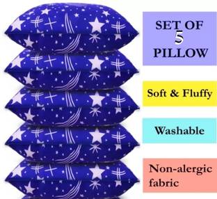 SANJU BROTHER Microfibre Sleeping Pillow Pack of 5 Abstract LUXURY
