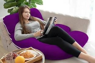 ag pro comfort Polyester Fibre Solid Pregnancy Pillow Pack of 1