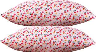 STOMIA Polyester Fibre Sleeping Pillow Pack of 1 Floral