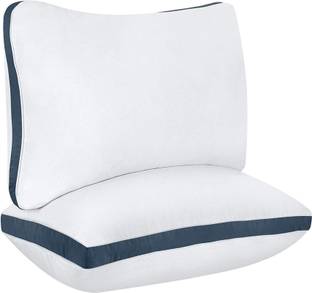 Mom's Moon Cozy Comfort Gusseted Pillow Microfibre Solid Sleeping Pillow Pack of 2