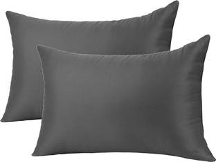 VLYSIUM PERFECT SLEEPER Cotton Cushion Pack of 2 Solid stripe 12*20 cushions for sofa or chair pillows set (30cm*50cm)
