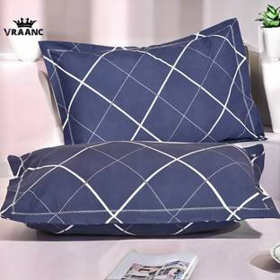 vraanc Luxury Microfibre Abstract Sleeping Pillow Pack of 2