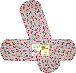 ACTOS Microfibre Bolster Pack of 2 Floral