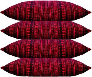 ACTOS Microfibre Sleeping Pillow Pack of 4 Geometric