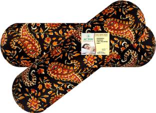 ACTOS Microfibre Bolster Pack of 2 Floral