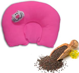 Omsurajiya Mustard Seeds Toons & Characters Baby Pillow Pack of 1