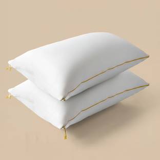 SleepyCat Cloud Microfibre Solid Sleeping Pillow Pack of 2