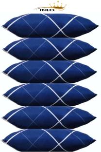TWIROX Microfibre Sleeping Pillow Pack of 6 Solid LUXURY