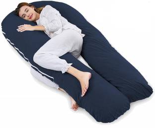 Mom's Moon Microfibre Pregnancy Pillow Pack of 1 Solid Extra Long pergnancy pillow